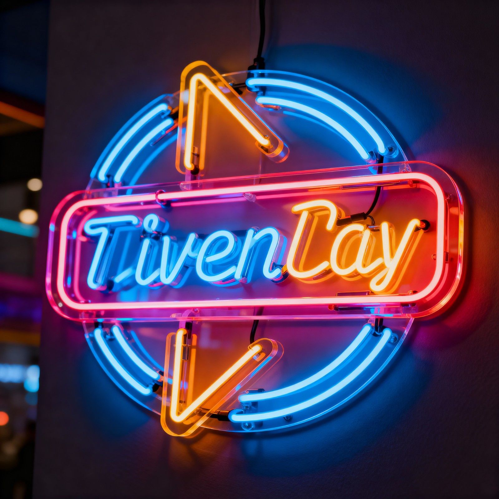 Acrylic  Glow Signage — Design 04
